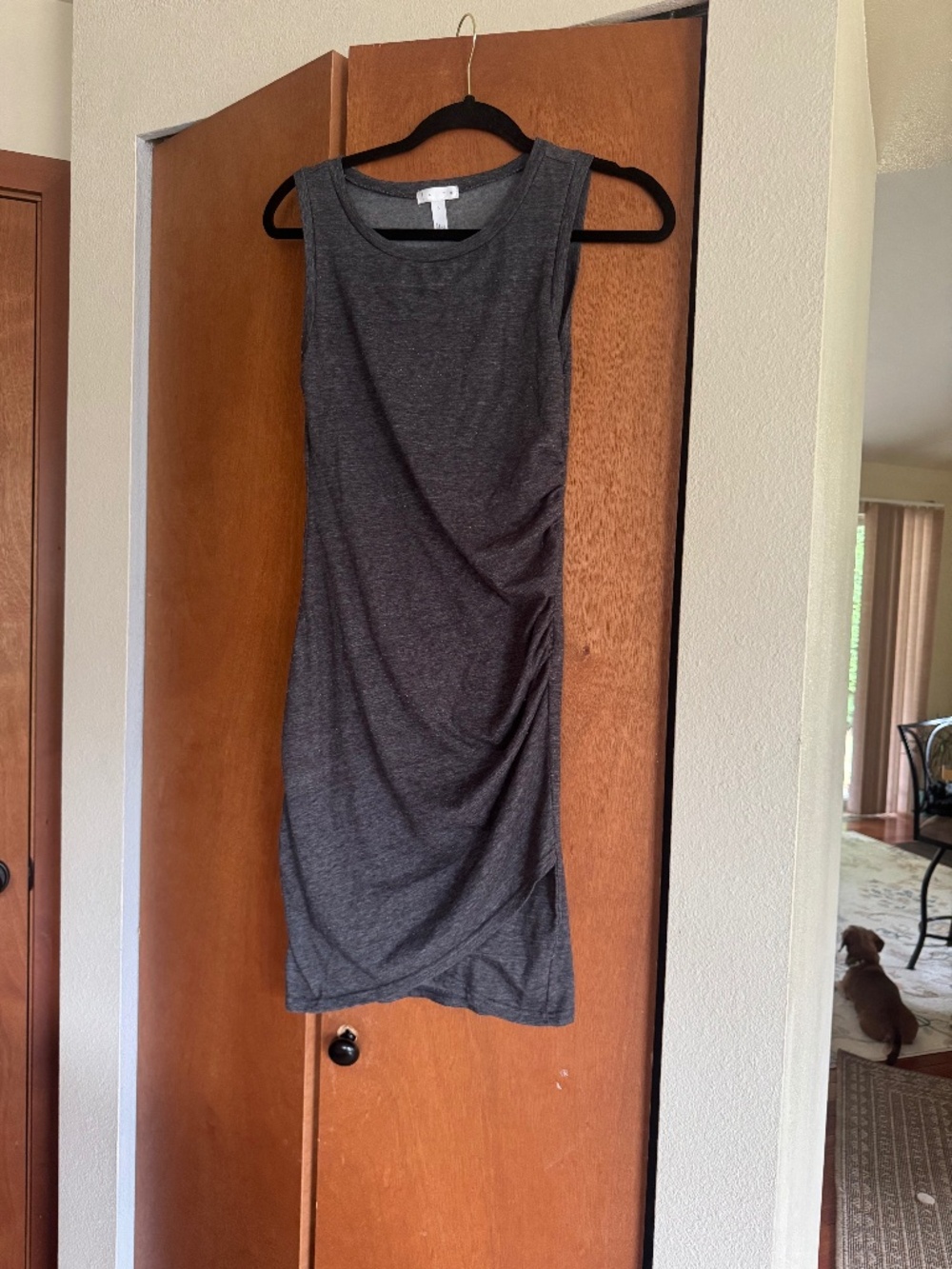 Leith soft midi dress